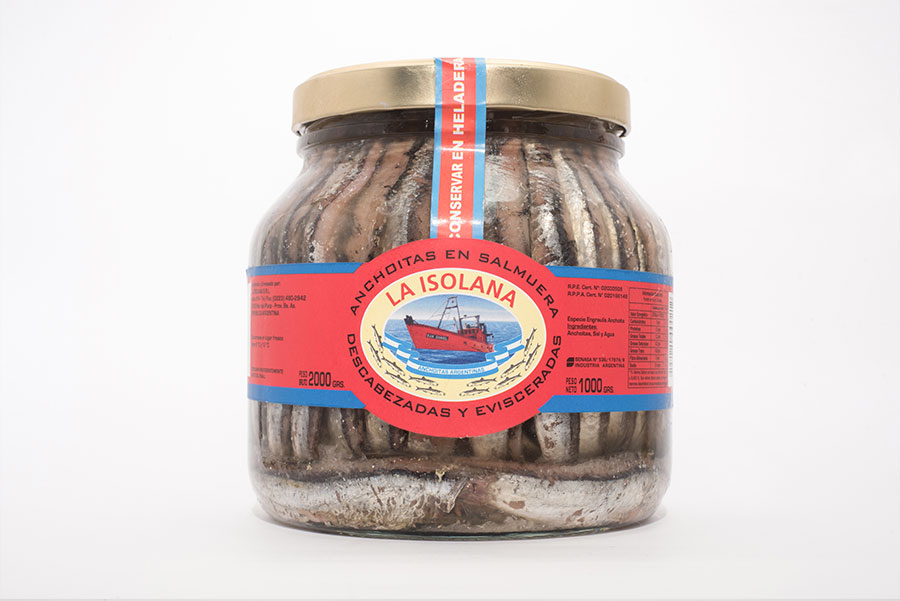 Anchoitas en salmuera 2kg