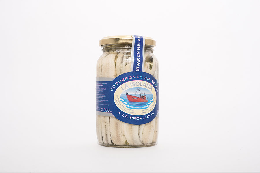 Boquerones en aceite a la provenzal 380 grs.